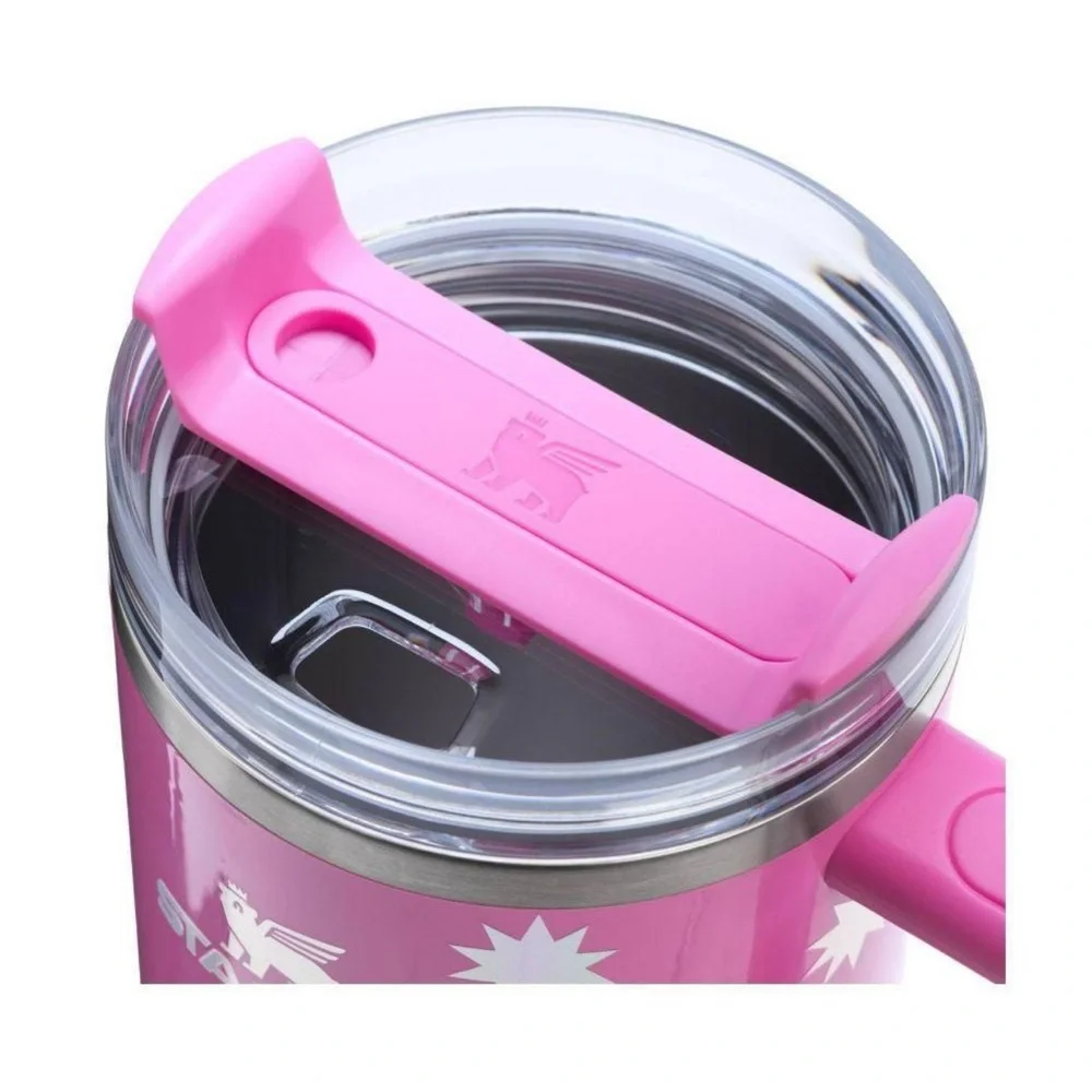 Stanley x Target Popsicle Pink Starburst Holographic Quencher 40 oz Tumbler - Picture 7 of 15